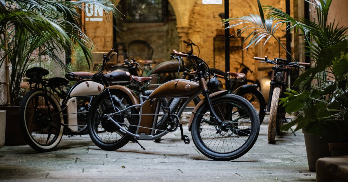 retro electric bicycle Roadster Premium Bike reaching speeds up to 20 mph and offering a range of up to 30 miles The Best Retro Style Electric